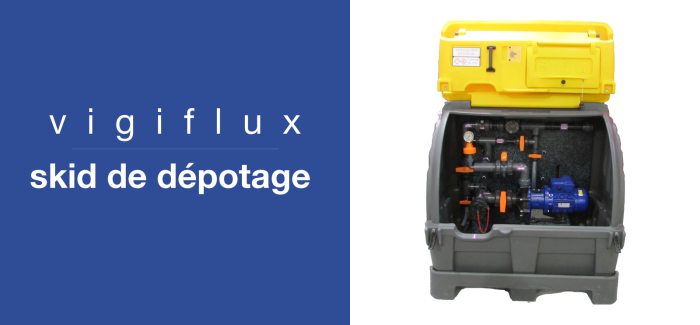Skid de dépotage Vigiflux